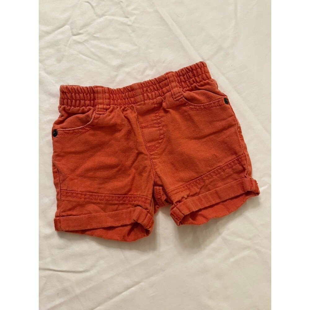 Baby gap 6 to 12 month orange shorts